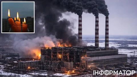 Бурштинська ТЕС зупинилася після масованої атаки РФ: Прикарпаття зі світлом лише 4-5 годин на добу