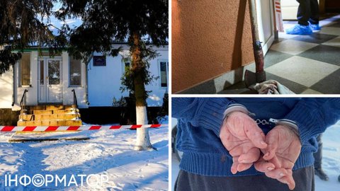 На Рівненщині у притулку для ВПО пенсіонер сокирою та молотком убив п’ятьох людей