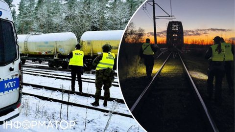 У Польщі затримали диверсанта, який намагався звести з рейок потяг із паливом для України