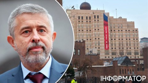 Дипломатичний скандал у Сеулі: Росія відмовилася зняти 12-метровий банер про перемогу над Україною