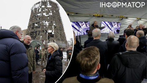 Блекаут как оружие: Шмигаль показал международным партнерам разрушенную ТЭЦ в Киеве