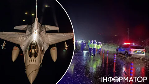 У Туреччині на автотрасі розбився винищувач F-16: пілот загинув