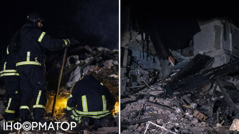 Авіаудар по Дніпропетровщині: зруйновано під’їзд, під завалами можуть бути люди