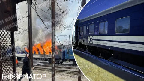 В Миколаєві росіяни вдарили шахедом по пасажирському потягу: є постраждалі