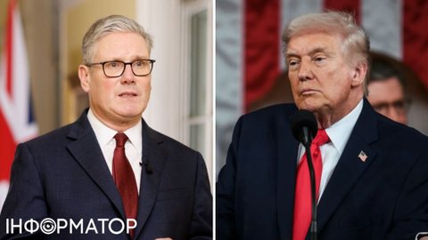 Він не Черчилль: Трамп під час зустрічі з Мерцом розкритикував Стармера через Іран