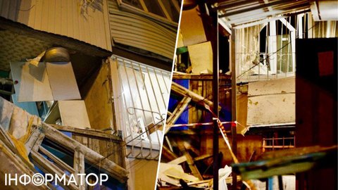 Удар по Дніпру: 10 поранених, пошкоджені будинки та адмінбудівля