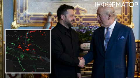 У Зеленського є iPad, який показує бої на фронті та повітряні атаки у реальному часі: подарував такий королю Чарльзу