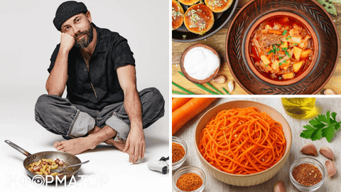 Андрій Бєдняков не повірив, коли зрозумів, з чого йому приготували першу страву