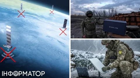 Украина отбила почти 400 квадратных километров благодаря блокированию Starlink для РФ, - WSJ