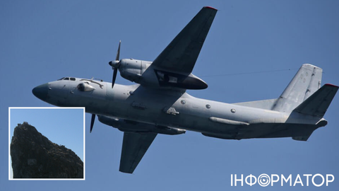 Російський військовий Ан -26 розбився об скелю в Криму: загинули 29 людей