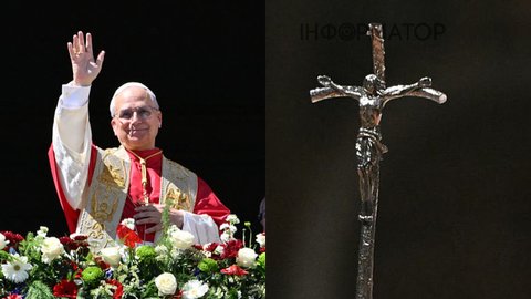 Папа Лев XIV провів першу великодню месу