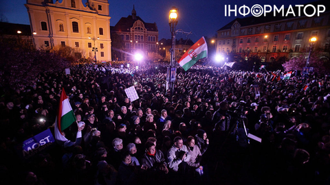 Угорщина на порозі змін: десятки тисяч протестуючих гнали взашию Орбана і росіян перед виборами