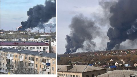 Дрони вдарили по Сизранському НПЗ у Самарській області: на заводі сильна пожежа