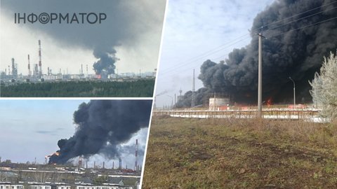 Сили оборони вразили чотири об'єкти нафтопереробної галузі РФ: пожежі у трьох регіонах