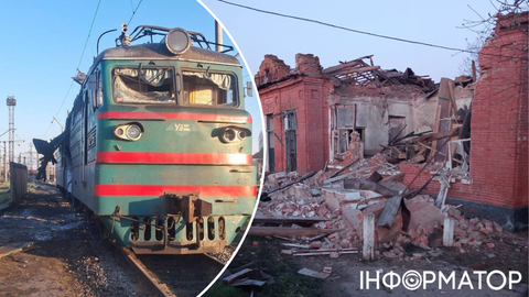 Росія вдарила по залізниці на Харківщині: пошкоджено депо, вокзал і рухомий склад