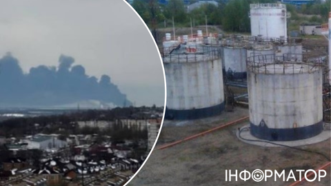 Спалахнула пожежа: дрони атакували нафтобазу у російському Кстово