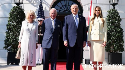 Британский король Чарльз III прибыл в США и встретился с Трампом