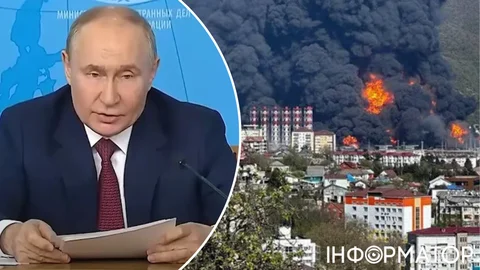 Путин заскулил после ударов по Туапсе - переживает за "экологию"