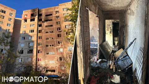 Росіяни вдарили дроном по багатоповерхівці в Краматорську: є поранена