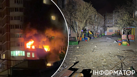 Нічна атака дронів на Одесу: пошкоджено будинки та дитсадок, є поранені