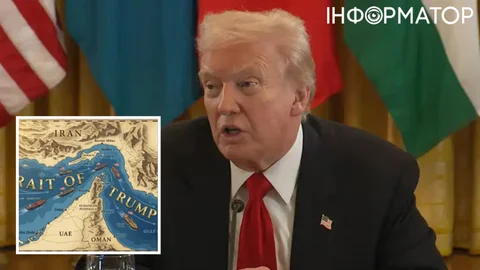 Трамп перейменував Ормузьку протоку - і одразу опублікував карту