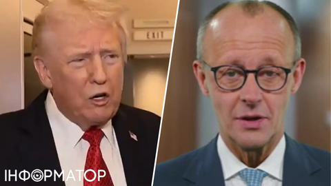 Трамп публічно накинувся на Мерца: абсолютно неефективний