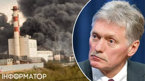 Наші інтереси будуть забезпечені: Пєсков заявив про вигоду для Росії від ударів по її нафтовій інфраструктурі