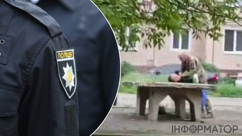Чоловік душив дитину у дворі Кривого Рогу, поліція затримала неадеквата