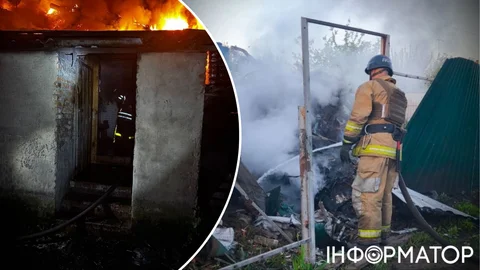 Россия ночью атаковала Черниговщину дронами - горели дома и хозяйственные постройки