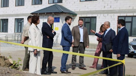 Пенсійний фонд відкрив відбудований сервісний центр у Бородянці на Київщині
