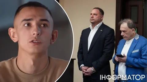 У Єрмака кинули яйця після засідання ВАКС - нападник виявився ветераном, його затримали