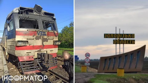 Дрон вдарив по приміському поїзду в Запорізькій області – двоє пасажирів поранені