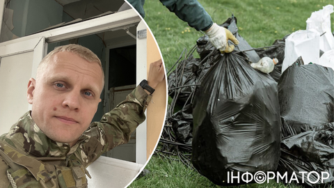 Шабунін демобілізувався з ЗСУ через втрату зору - останнім часом він працював прибиральником сміття