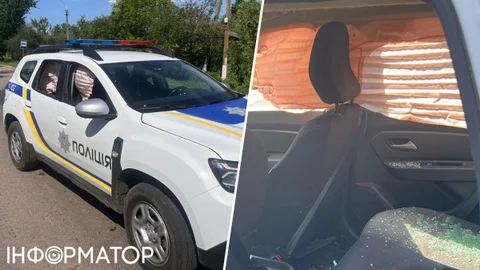 Дрон влучив у поліцейське авто на Чернігівщині - поранені троє патрульних