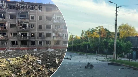 Росія вдарила п’ятьма ФАБами по Краматорську - пошкоджені багатоповерхівки та школа, є поранені