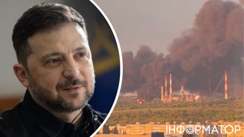 Зеленський підтвердив успішну атаку на Саратовський НПЗ