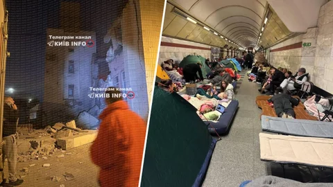 У Києві пекло після чисельних прильотів – більше 20 ракет, люди під завалами