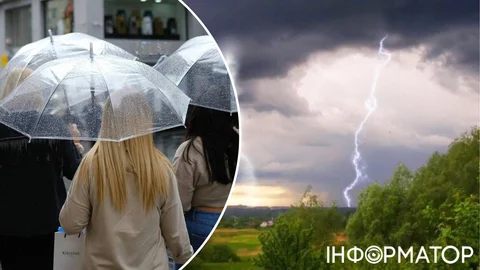 Украину накроют дожди с грозами – прогноз погоды на 8 июня