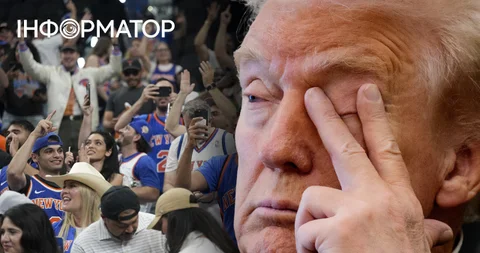 Трампа освистали на финале НБА в Нью-Йорке – а затем он задремал в VIP-ложе
