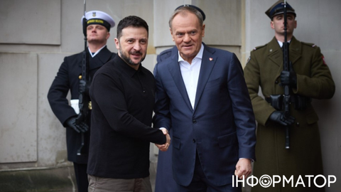 Туск відповів на чутки про закриття аеропорту для Зеленського