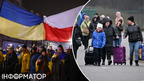 Евростат опроверг миф о массовом выезде украинских беженцев из Польши – все наоборот