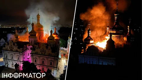 После массированной атаки и уничтожения Лавры РФ распространяет привычный фейк о якобы кривой украинской ПВО