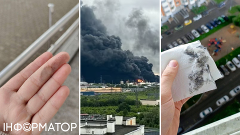 Після ударів по НПЗ в Капотні на москвичів полився нафтовий дощ