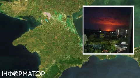У Криму палають Таврійська ТЕС, газорозподільна станція та нафтобаза - дані NASA FIRMS