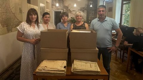 У Бердичеві під час ремонту знайшли метричні книги громад кінця ХІХ - початку ХХ століть