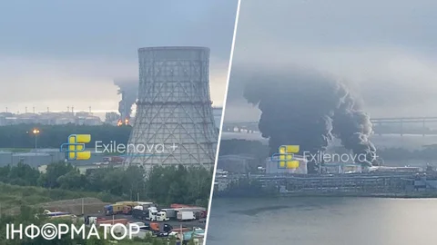 У Росії горить місто страху Путіна - прильот у порт Санкт-Петербурга