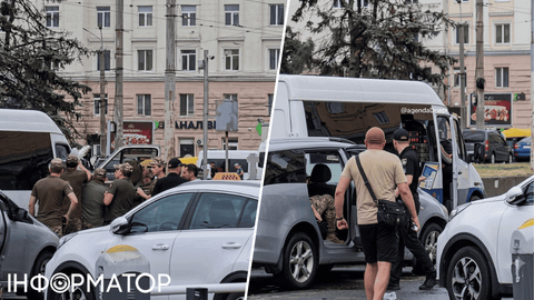 В Днепре попытка силовой мобилизации завершилась дракой – в ТЦК полетели кирпич и стулья