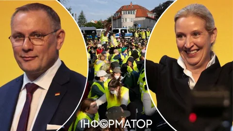 У Німеччині АдН переобрала керівництво на тлі десятків тисяч протестувальників
