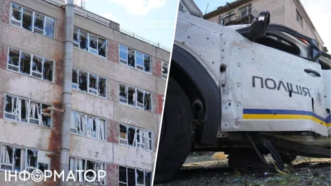 Удар авіабомбами по Запоріжжю - виникла пожежа, є загиблий і постраждалі