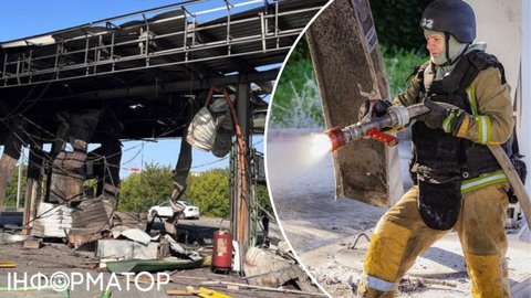 Росія атакувала АЗС у Харкові та Кам'янському